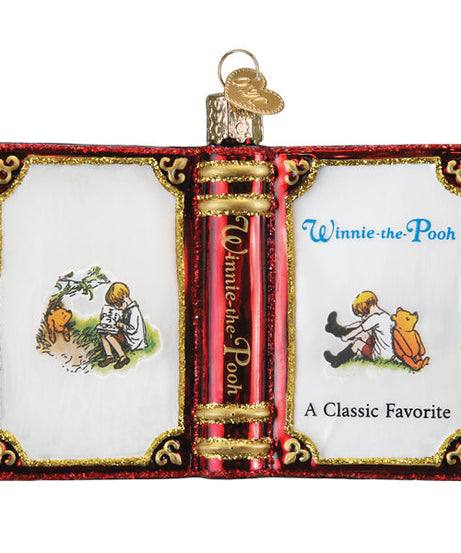 Winnie-the-Pooh Book Ornament