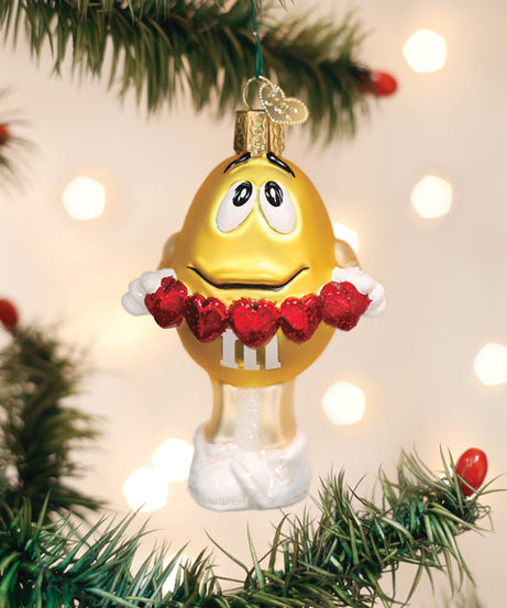 M&M'S Yellow Love You Ornament - Grazingbelles