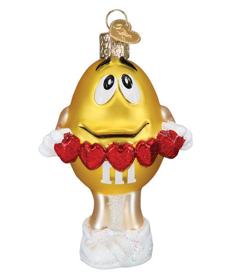 M&M'S Yellow Love You Ornament - Grazingbelles