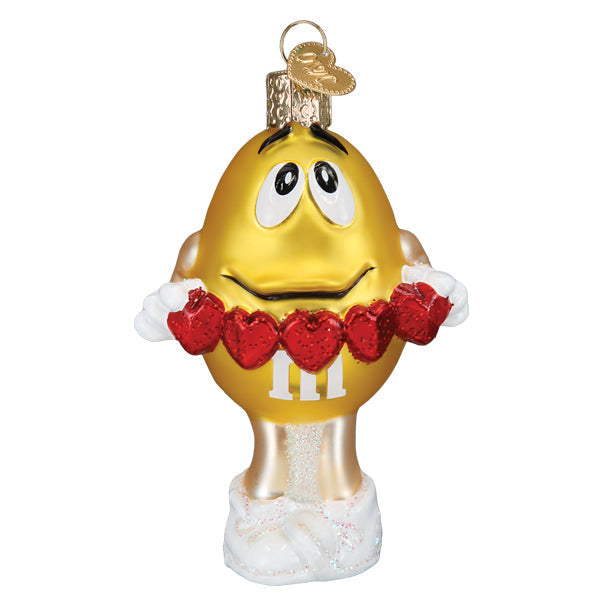 M&M'S Yellow Love You Ornament - Grazingbelles