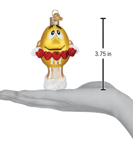 M&M'S Yellow Love You Ornament - Grazingbelles