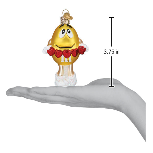 M&M'S Yellow Love You Ornament - Grazingbelles