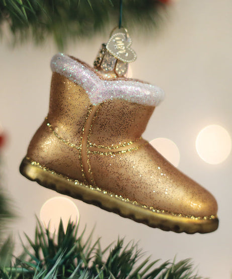 Sheepskin Boot Ornament