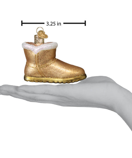 Sheepskin Boot Ornament
