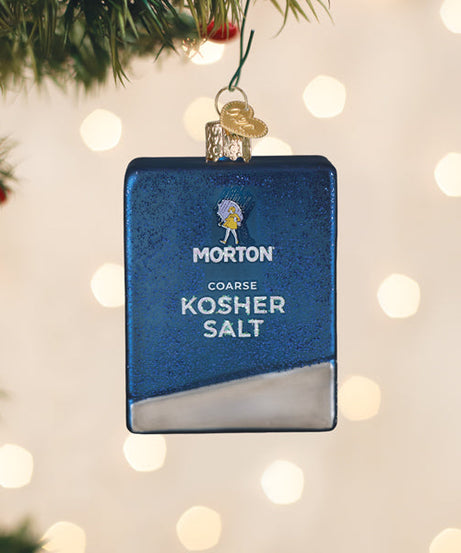 Morton Kosher Salt Box Ornament