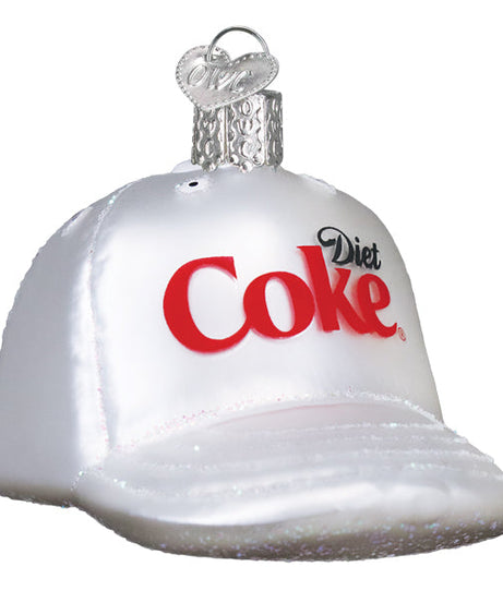 Diet Coke Baseball Cap Ornament