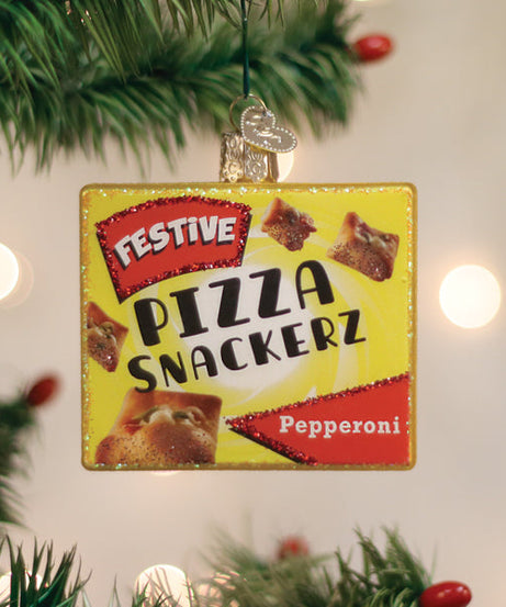 Pizza Snackerz Ornament