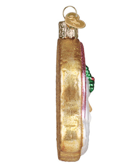 Papa Noel Sugar Cookie Ornament