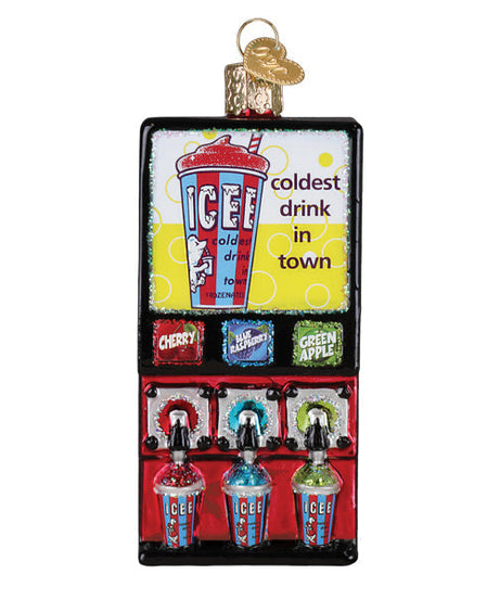 Icee Machine Ornament