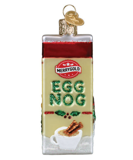 Eggnog Carton Ornament
