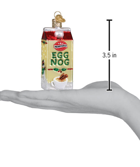 Eggnog Carton Ornament
