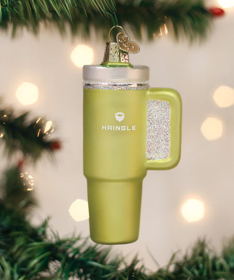 Green Kringle Cup Ornament