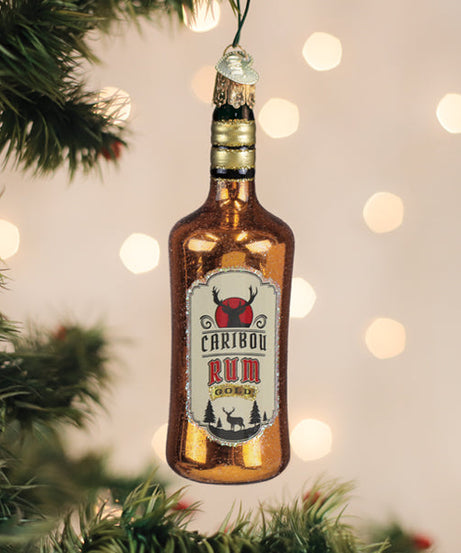 Rum Bottle Ornament