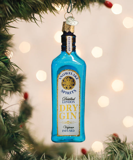 Gin Bottle Ornament