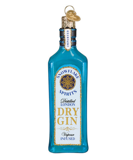 Gin Bottle Ornament
