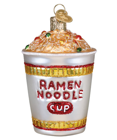 Ramen Noodle Cup Ornament
