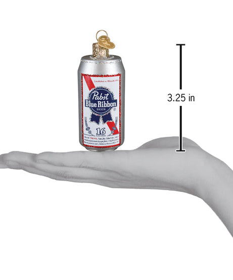Pabst Blue Ribbon Beer Can Ornament