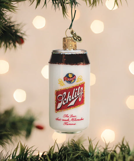 Schlitz Beer Can Ornament