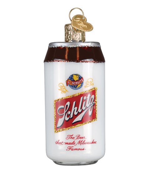 Schlitz Beer Can Ornament