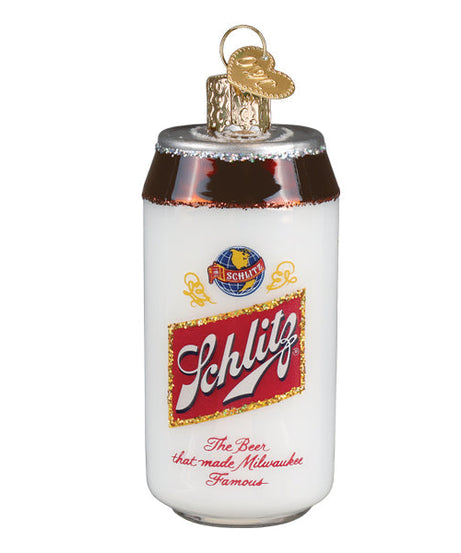 Schlitz Beer Can Ornament