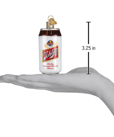 Schlitz Beer Can Ornament