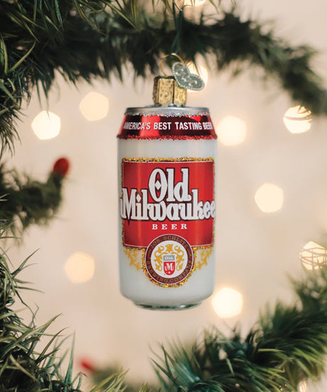 Old Milwaukee Beer Can Ornament