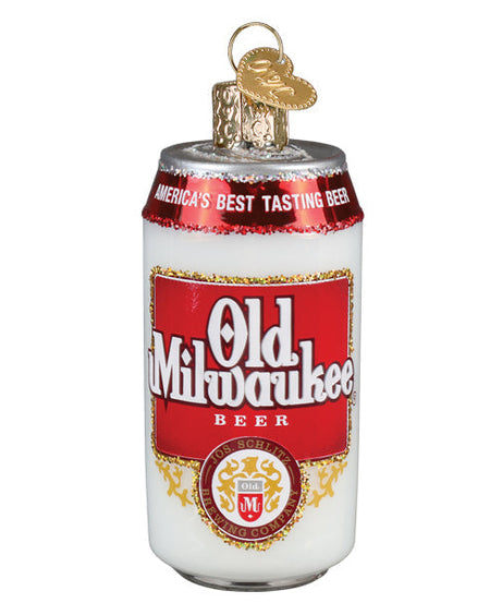 Old Milwaukee Beer Can Ornament