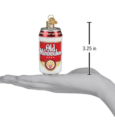 Old Milwaukee Beer Can Ornament