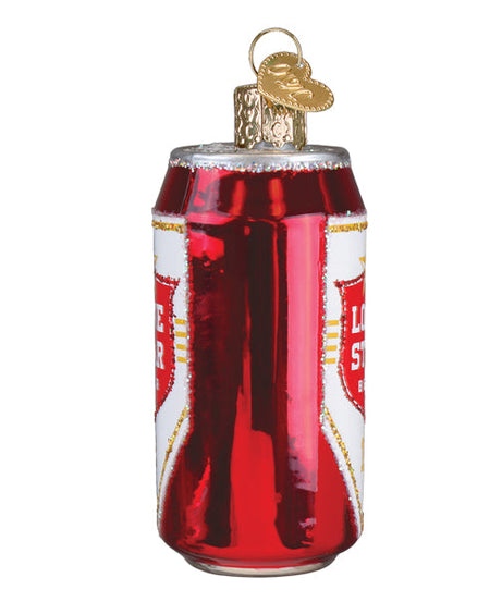 Lone Star Beer Can Ornament