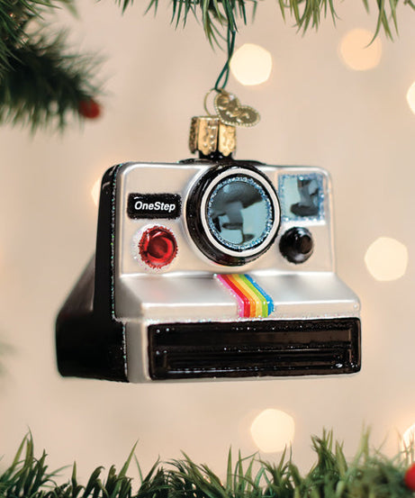 Polaroid Onestep Camera Ornament
