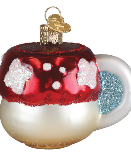 Mushroom Coffee Ornament