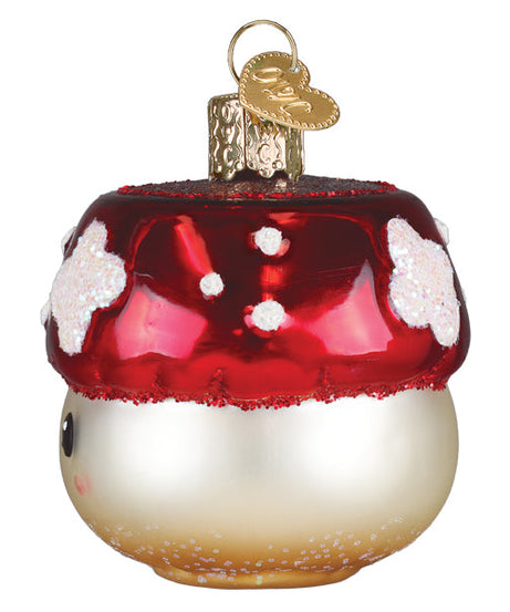 Mushroom Coffee Ornament