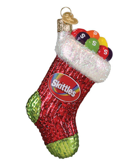 Skittles Stocking Ornament