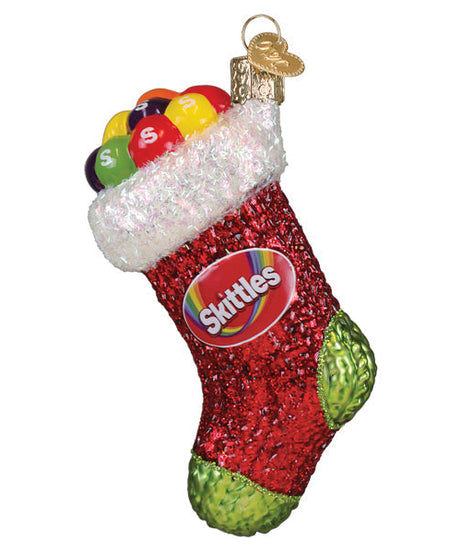 Skittles Stocking Ornament