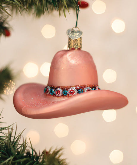 Cowgirl Hat Ornament