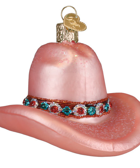 Cowgirl Hat Ornament