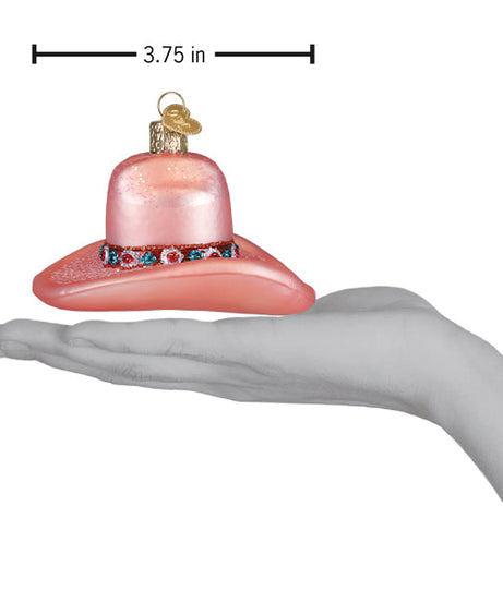 Cowgirl Hat Ornament