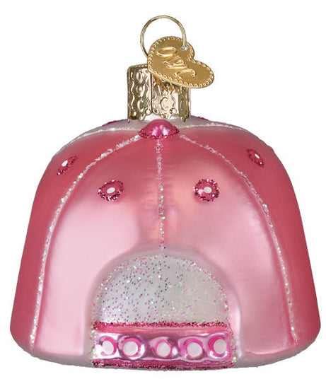 Cowgirl Trucker Cap Ornament