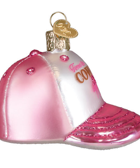 Cowgirl Trucker Cap Ornament
