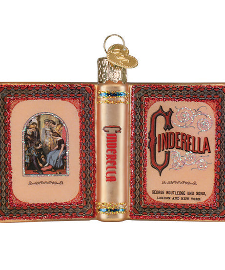 Cinderella Book Ornament