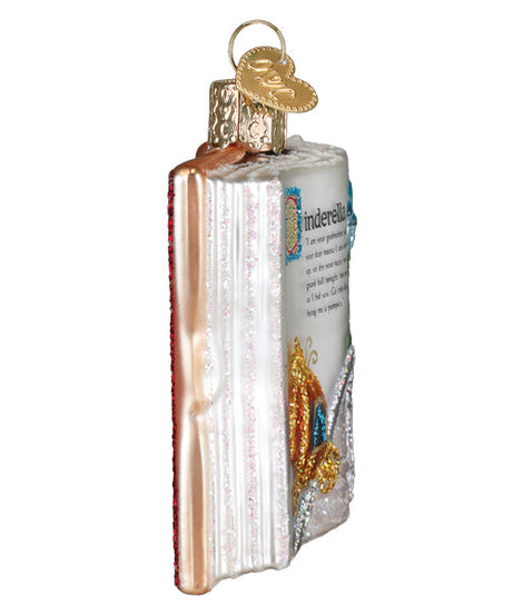 Cinderella Book Ornament
