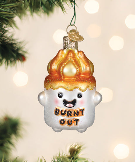 Burnt-out Marshmallow Ornament