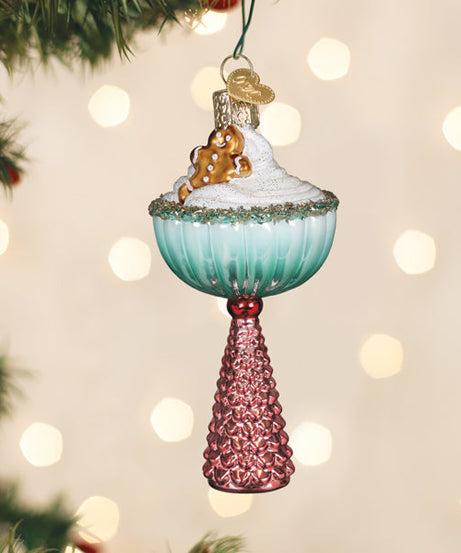 Gingerbread Glam Cocktail Ornament