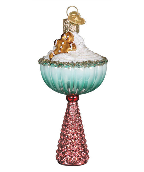 Gingerbread Glam Cocktail Ornament