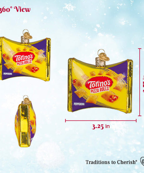 Totino's Pizza Rolls Bag Ornament