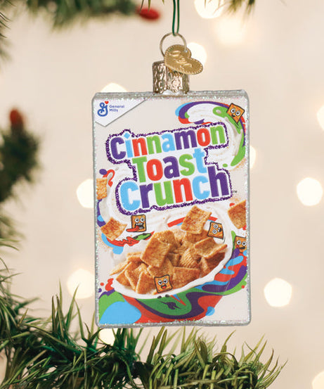 Cinnamon Toast Crunch Box Ornament
