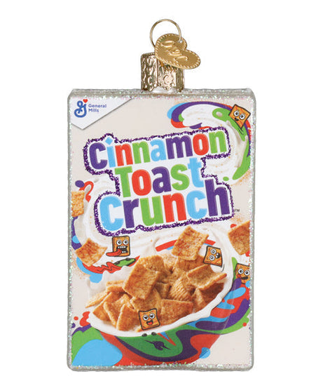Cinnamon Toast Crunch Box Ornament