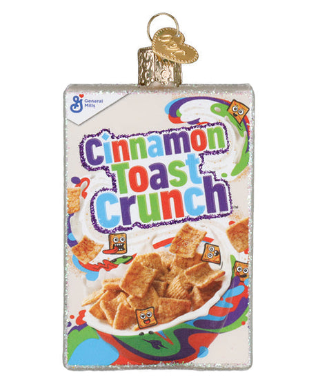 Cinnamon Toast Crunch Box Ornament