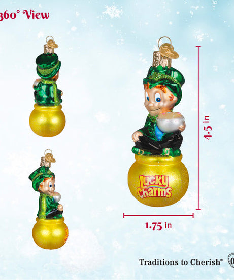 Lucky The Leprechaun Ornament