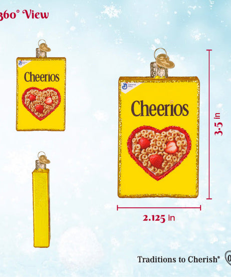 Cheerios Box Ornament